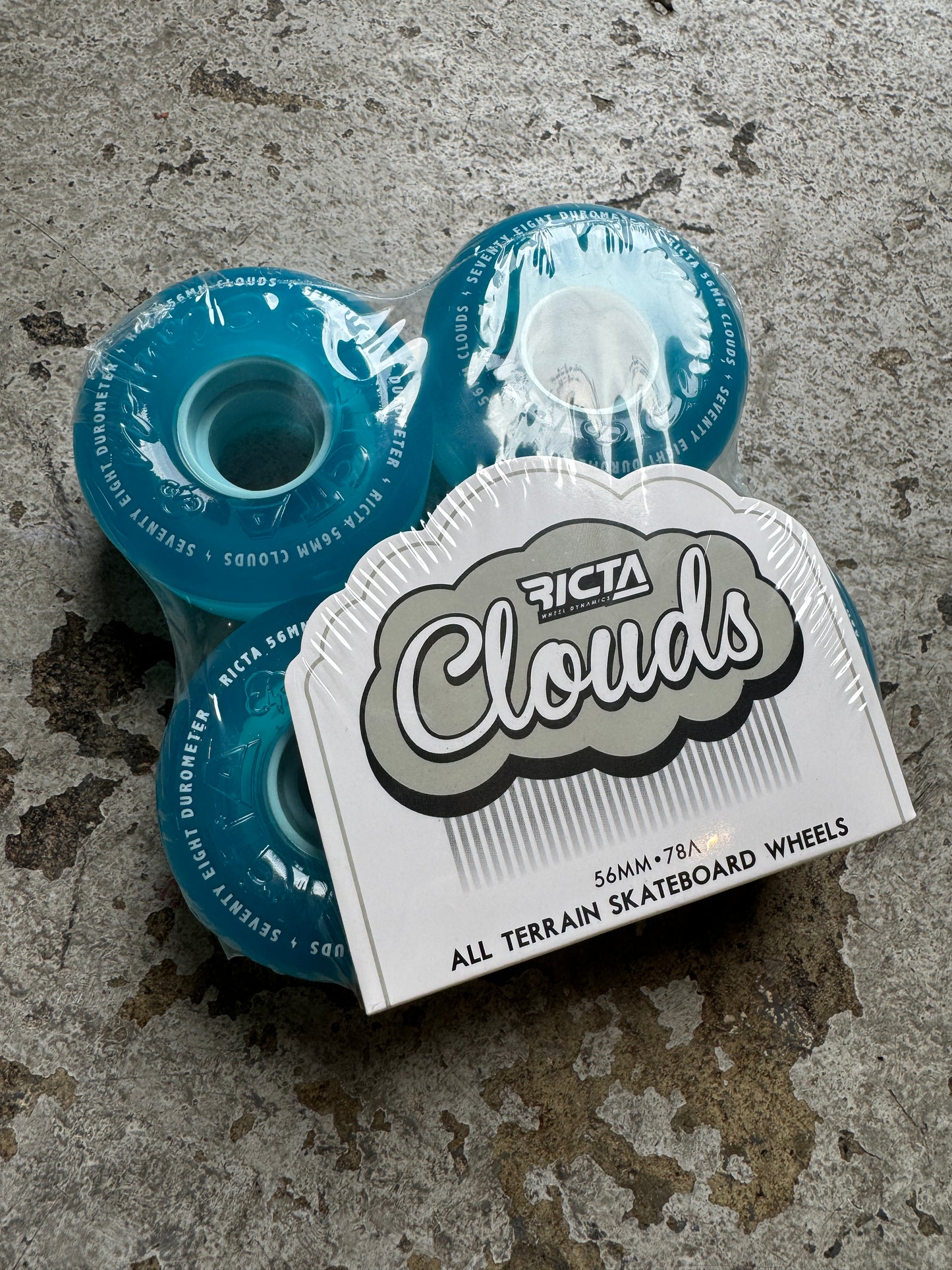 Clouds Trans Blue