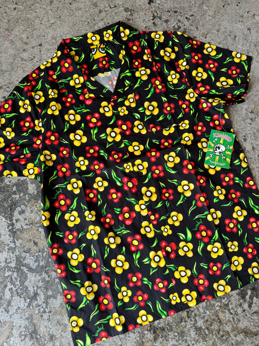 Aloha Flower Button-Up