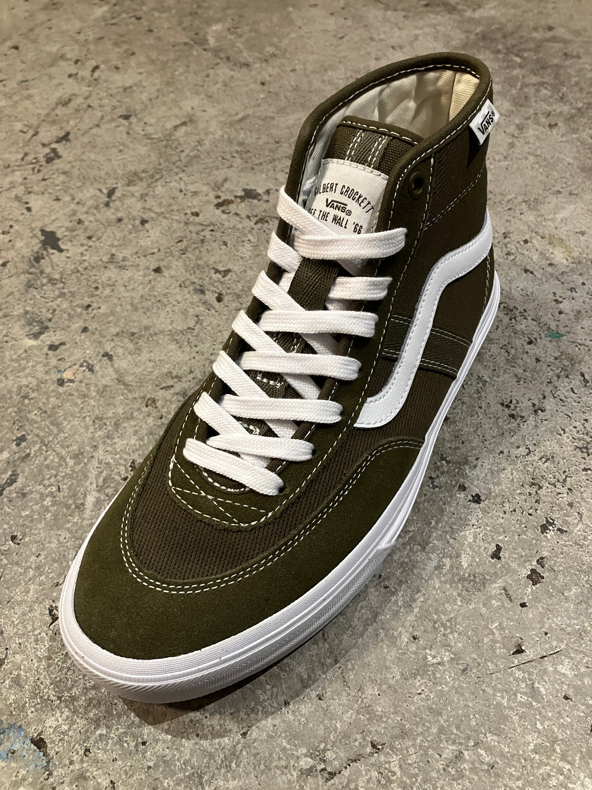 Crockett High Dark Olive – Home Skateshop